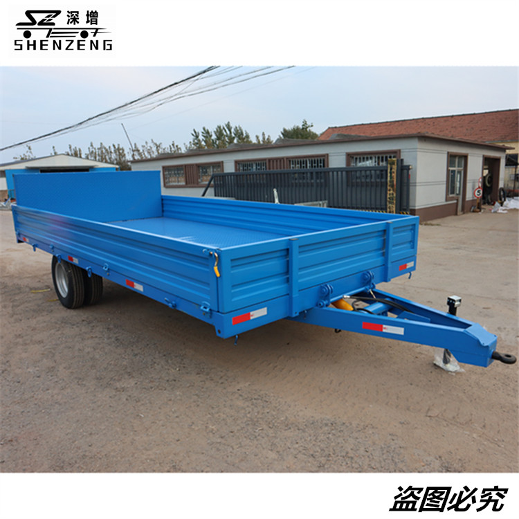 5噸收割機平板拖車